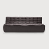 Featuring N701 Dark Grey Modular Sofa Sectional by Ethnicraft at Amethyst Home. The N701 Dark Grey Sofa is an inviting design that oozes comfort and relaxation. By combining the different pieces and sizes, you have unlimited possibilities when it comes to creating your own unique setting. Designed by Jacques Deneef, it’s available in multiple colors and materials.Size for the 1 seater sofa (W. Amethyst Home provides interior design services, furniture, rugs, and lighting in the Seattle metro area.