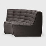 Featuring N701 Dark Grey Modular Sofa Sectional by Ethnicraft at Amethyst Home. The N701 Dark Grey Sofa is an inviting design that oozes comfort and relaxation. By combining the different pieces and sizes, you have unlimited possibilities when it comes to creating your own unique setting. Designed by Jacques Deneef, it’s available in multiple colors and materials.Size for the 1 seater s. Amethyst Home provides interior design services, furniture, rugs, and lighting in the Winter Garden metro area.