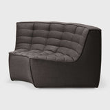Featuring N701 Dark Grey Modular Sofa Sectional by Ethnicraft at Amethyst Home. The N701 Dark Grey Sofa is an inviting design that oozes comfort and relaxation. By combining the different pieces and sizes, you have unlimited possibilities when it comes to creating your own unique setting. Designed by Jacques Deneef, it’s available in multiple colors and materials.Size for the 1 seater s. Amethyst Home provides interior design services, furniture, rugs, and lighting in the Winter Garden metro area.