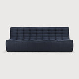 Featuring N701 Graphite Modular Sofa Sectional by Ethnicraft at Amethyst Home. Sustainable fabric from recycled garments in the Italian fashion market -- the N701 Graphite Sofa is an inviting design that oozes comfort and relaxation. By combining the different pieces and sizes, you have unlimited possibilities when it comes to creating your own unique setting. Designed by Jacques Deneef, i. Amethyst Home provides interior design services, furniture, rugs, and lighting in the Alpharetta metro area.