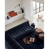 Featuring N701 Graphite Modular Sofa Sectional by Ethnicraft at Amethyst Home. Sustainable fabric from recycled garments in the Italian fashion market -- the N701 Graphite Sofa is an inviting design that oozes comfort and relaxation. By combining the different pieces and sizes, you have unlimited possibilities when it comes to creating your own unique setting. Designed by Jacques Deneef, it. Amethyst Home provides interior design services, furniture, rugs, and lighting in the Nashvilla metro area.