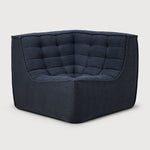 Featuring N701 Graphite Modular Sofa Sectional by Ethnicraft at Amethyst Home. Sustainable fabric from recycled garments in the Italian fashion market -- the N701 Graphite Sofa is an inviting design that oozes comfort and relaxation. By combining the different pieces and sizes, you have unlimited possibilities when it comes to creating your own unique setting. Designed by Jacques Deneef. Amethyst Home provides interior design services, furniture, rugs, and lighting in the Winter Garden metro area.