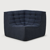 Featuring N701 Graphite Modular Sofa Sectional by Ethnicraft at Amethyst Home. Sustainable fabric from recycled garments in the Italian fashion market -- the N701 Graphite Sofa is an inviting design that oozes comfort and relaxation. By combining the different pieces and sizes, you have unlimited possibilities when it comes to creating your own unique setting. Designed by Jacques Deneef. Amethyst Home provides interior design services, furniture, rugs, and lighting in the Winter Garden metro area.