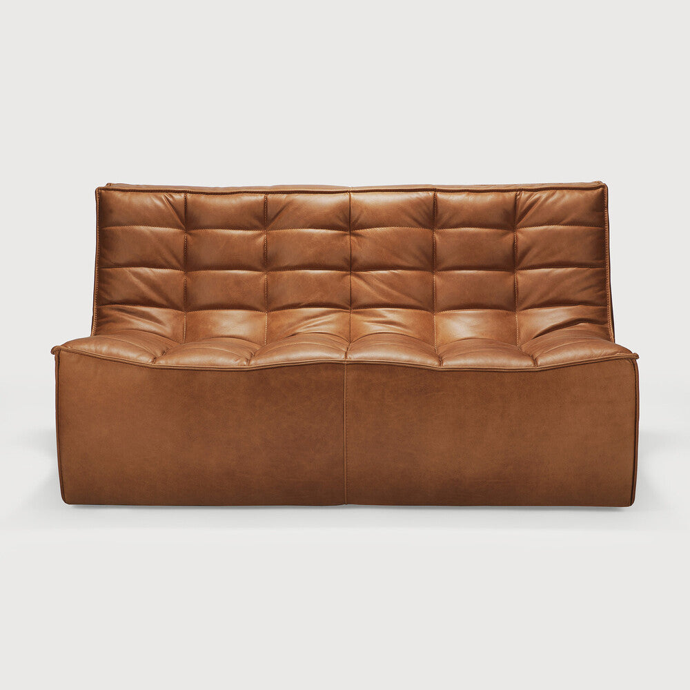 N701 Old Saddle Leather Modular Sofa Sectional