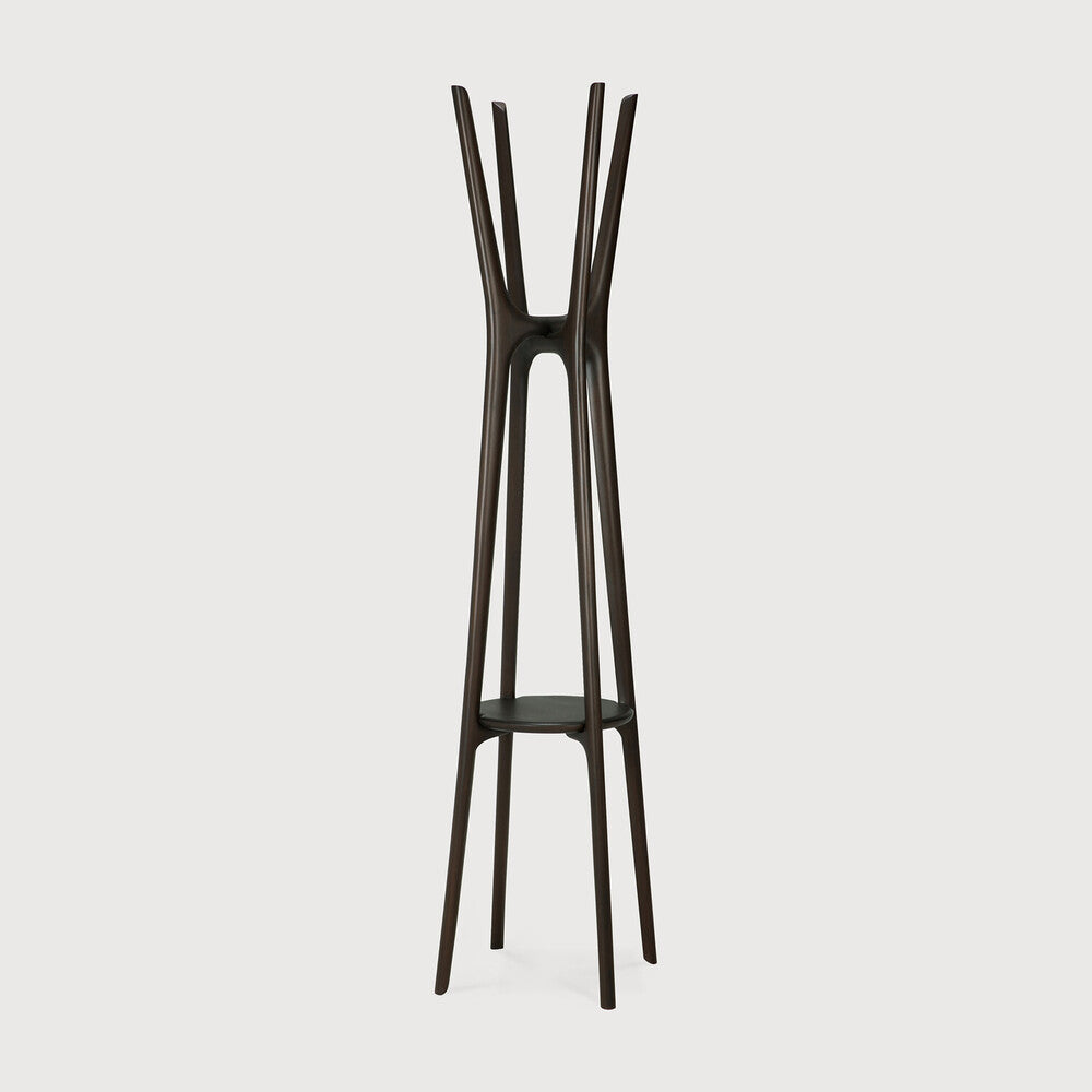 PI Coat Stand Mahogany Dark Brown | ready to ship!