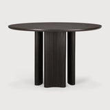 Featuring Roller Max Dining Table Round by Ethnicraft at Amethyst Home. The Roller Max collection is remarkable in its design, distinguished with its stacked wood-stick effect. The dining table perfectly melds form with function. Featuring the option of reversable legs that can change the aesthetic to reflect personal style.
Dimensions: 59.5"d x 59.5"w x 30"h
. Amethyst Home provides interior design, new home construction design consulting, vintage area rugs, and lighting in the Dallas metro area.