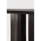 Featuring Roller Max Dining Table Round by Ethnicraft at Amethyst Home. The Roller Max collection is remarkable in its design, distinguished with its stacked wood-stick effect. The dining table perfectly melds form with function. Featuring the option of reversable legs that can change the aesthetic to reflect personal style.
Dimensions: 59.5"d x 59.5"w x 30. Amethyst Home provides interior design, new home construction design consulting, vintage area rugs, and lighting in the Nashville metro area.
