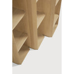 An angular composition, designed by Alain van Havre, forms the heart of a design that aims to distance itself from traditional static and immobile surfaces. By perfectly aligning multiple angles, a unique sense of volume is created. When we then add light to the equation, the multi-faceted oak canvas creates even more depth by casting shadows. Amethyst Home provides interior design, new home construction design consulting, vintage area rugs, and lighting in the Los Angeles metro area.