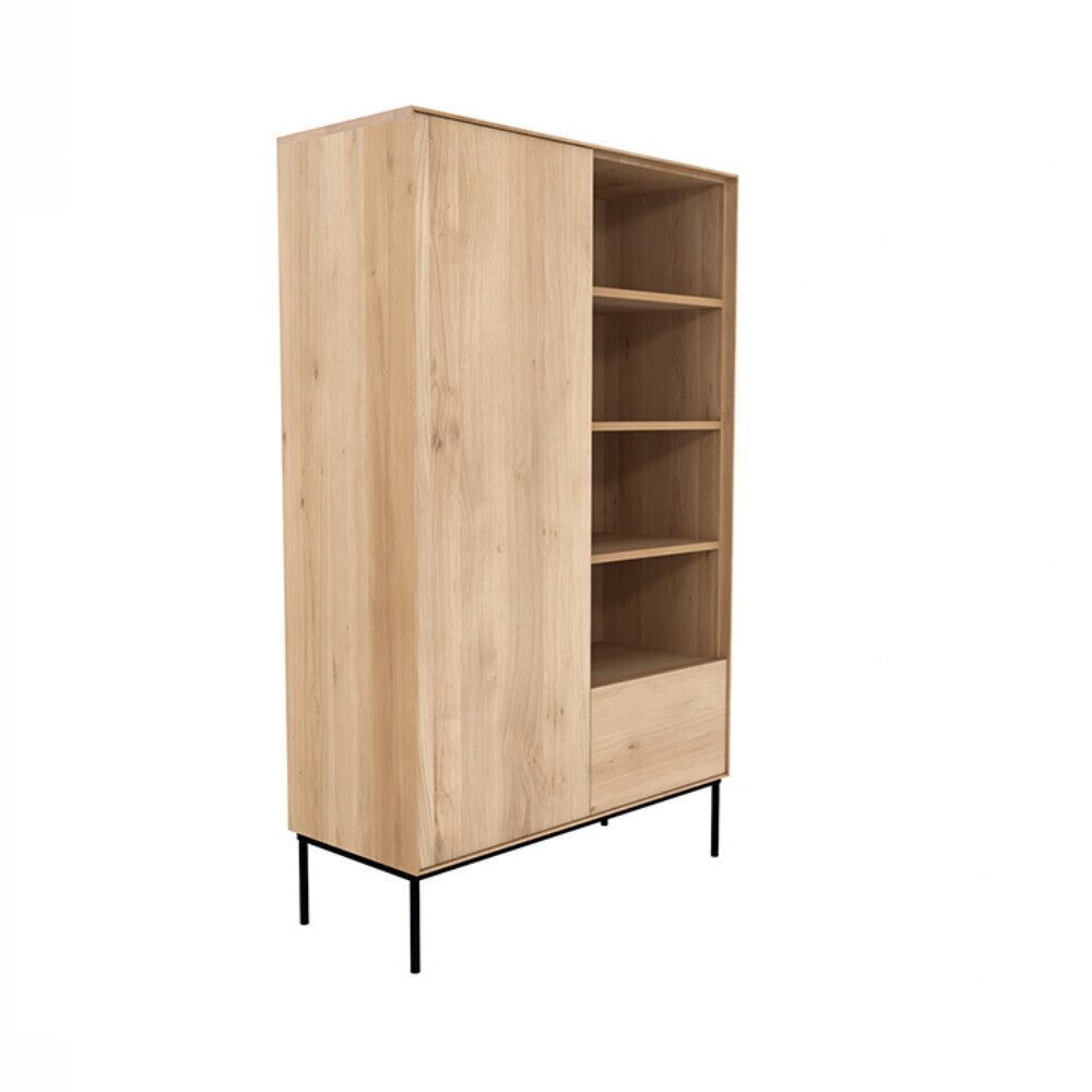 Whitebird Oak Cupboard brings together opposing elements, combining soft round legs and eye-catching graphic lines into light and airy designs. Amethyst Home provides interior design services, furniture, rugs, and lighting in the Des Moines metro area.