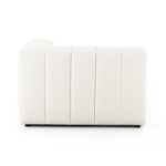 Featuring Langham Fayette Cloud Right Chaise by Four Hands at Amethyst Home. The sensible sectional meets modern Italian styling. Wide vertical channeling offers a luxurious take on modular seating. Bright Fayette Cloud covering awes in any space. Right arm facing piece to sectional. Performance fabrics are specially created to withstand spills, stains, h. Amethyst Home provides interior design, new home construction design consulting, vintage area rugs, and lighting in the Kansas City metro area.