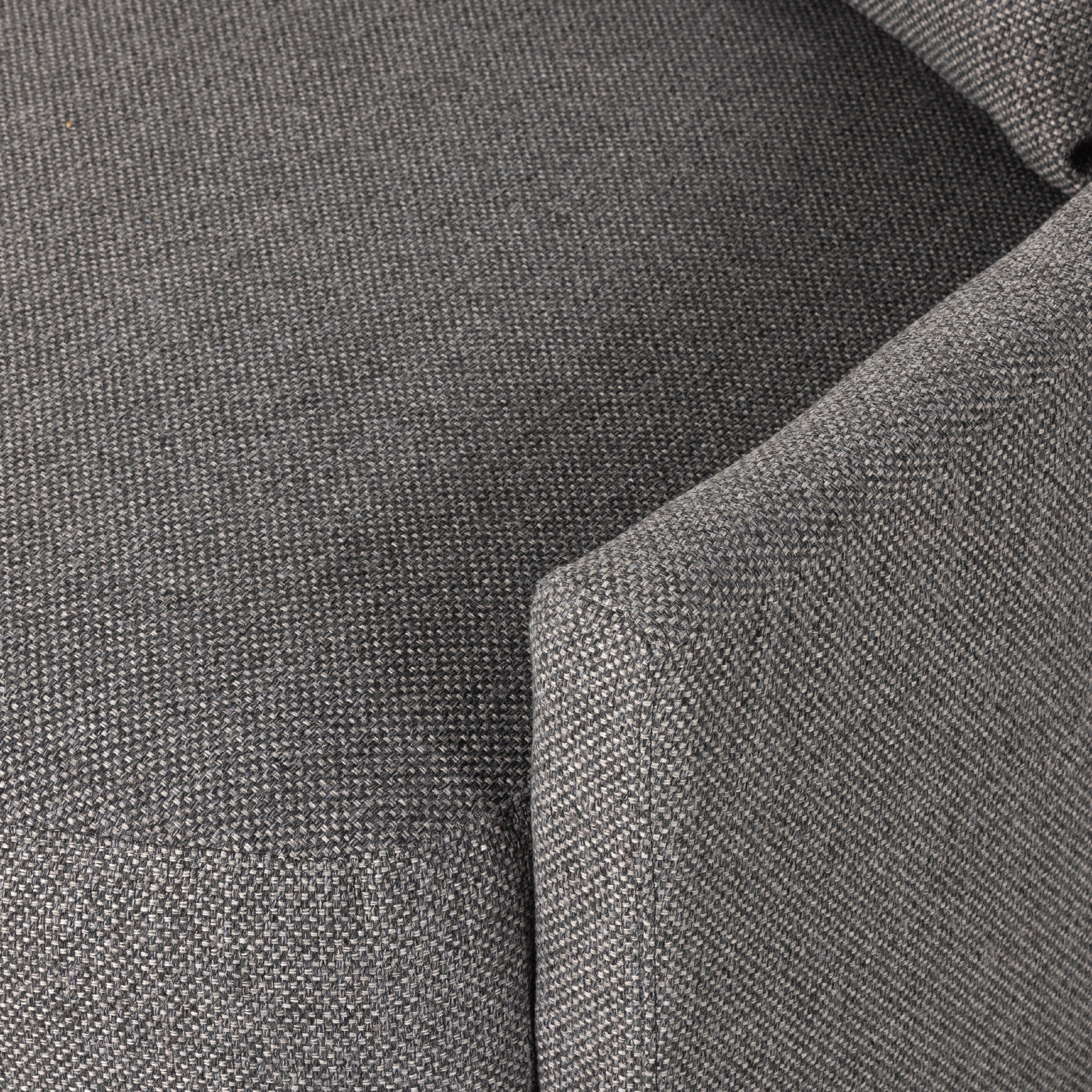 Featuring Chloe Fallon Charcoal Media Lounger by Four Hands at Amethyst Home. Roomy style. Charcoal upholstery covers a dramatic U shape for a spacious, sink-in sit. Throw pillows present an added touch of comfort to this sensibly styled media lounger, perfect for movie nights.
Overall Dimensions: 62"W x 66"L x 40.50"HColors: Fallon CharcoalMaterials: 68%. Amethyst Home provides interior design, new home construction design consulting, vintage area rugs, and lighting in the Los Angeles metro area.