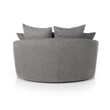 Featuring Chloe Fallon Charcoal Media Lounger by Four Hands at Amethyst Home. Roomy style. Charcoal upholstery covers a dramatic U shape for a spacious, sink-in sit. Throw pillows present an added touch of comfort to this sensibly styled media lounger, perfect for movie nights.
Overall Dimensions: 62"W x 66"L x 40.50"HColors: Fallon CharcoalMaterials: 68% R. Amethyst Home provides interior design, new home construction design consulting, vintage area rugs, and lighting in the Nashville metro area.