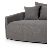Featuring Chloe Fallon Charcoal Media Lounger by Four Hands at Amethyst Home. Roomy style. Charcoal upholstery covers a dramatic U shape for a spacious, sink-in sit. Throw pillows present an added touch of comfort to this sensibly styled media lounger, perfect for movie nights.
Overall Dimensions: 62"W x 66"L x 40.50"HColors: Fallon CharcoalMaterials: 68% Rp. Amethyst Home provides interior design, new home construction design consulting, vintage area rugs, and lighting in the Portland metro area.