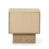 Featuring Lennon Travertine Nightstand by Four Hands at Amethyst Home. Warm travertine is the highlight of this modern nightstand.  The Lennon nightstand is wonderful as it has a smaller footprint yet great storage.
Overall Dimensions: 22"W x 25"L x 22.75"HColors: Yucca Oak, TravertineMaterials: Oak Veneer, Solid TravertineWeight: 88.18 lb. Amethyst Home provides interior design, new home construction design consulting, vintage area rugs, and lighting in the Charlotte metro area.