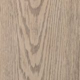 The Kiara End Table is crafted from durable solid pine and weathered blonde oak veneer for long-lasting quality. Its weathered blonde finish and rustic rattan accents provide a rustic yet modern aesthetic for any space. Perfect for any room in the house. Amethyst Home provides interior design, new home construction design consulting, vintage area rugs, and lighting in the Newport Beach metro area.