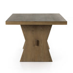 Featuring Tia Drifted Oak Dining Table by Four Hands at Amethyst Home. Inspired by European antiques, grand scaling and bowtie-shaped legs serve plenty of presence. A single stretcher adds a traditional feel to this refreshed altar table. Seats 10 comfortably.
Overall Dimensions: 108"W x 42"L x 30"HColors: Drifted OakMaterials: Solid OakClearance from Floor: . Amethyst Home provides interior design, new home construction design consulting, vintage area rugs, and lighting in the Seattle metro area.