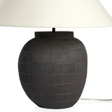 Featuring Muji Ivory Linen Table Lamp by Four Hands at Amethyst Home. The Muji Table Lamp is designed with a premium finish, featuring a beautiful Ivory Linen color. This stylish and modern lamp will add a touch of class and sophistication to any room. With its eye-catching aesthetic, it will be sure to draw attention.Overall Dimensions: 22"W x 22"L x 24"H
. Amethyst Home provides interior design, new home construction design consulting, vintage area rugs, and lighting in the Calabasas metro area.