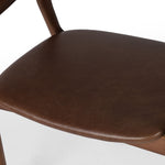 Featuring Amare Sonoma Coco Dining Armchair by Four Hands at Amethyst Home. Make it monochromatic. Inspired by simple Scandinavian styling, solid ash forms a shapely open frame for top-grain leather seating.
Overall Dimensions: 22"W x 22"L x 32"HColors: Umber Ash , Sonoma CocoMaterials: Solid Ash , Top Grain LeatherWeight: 13.89
Seat Depth: 17.25"Seat Height: 19"Arm Height from Floor:. Amethyst Home provides interior design, new construction, custom furniture and area rugs in the Austin metro area