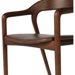 Featuring Amare Sonoma Coco Dining Armchair by Four Hands at Amethyst Home. Make it monochromatic. Inspired by simple Scandinavian styling, solid ash forms a shapely open frame for top-grain leather seating.
Overall Dimensions: 22"W x 22"L x 32"HColors: Umber Ash , Sonoma CocoMaterials: Solid Ash , Top Grain LeatherWeight: 13.89
Seat Depth: 17.25"Seat Height: 19"Arm Height from Floor: . Amethyst Home provides interior design, new construction, custom furniture and area rugs in the Miami metro area