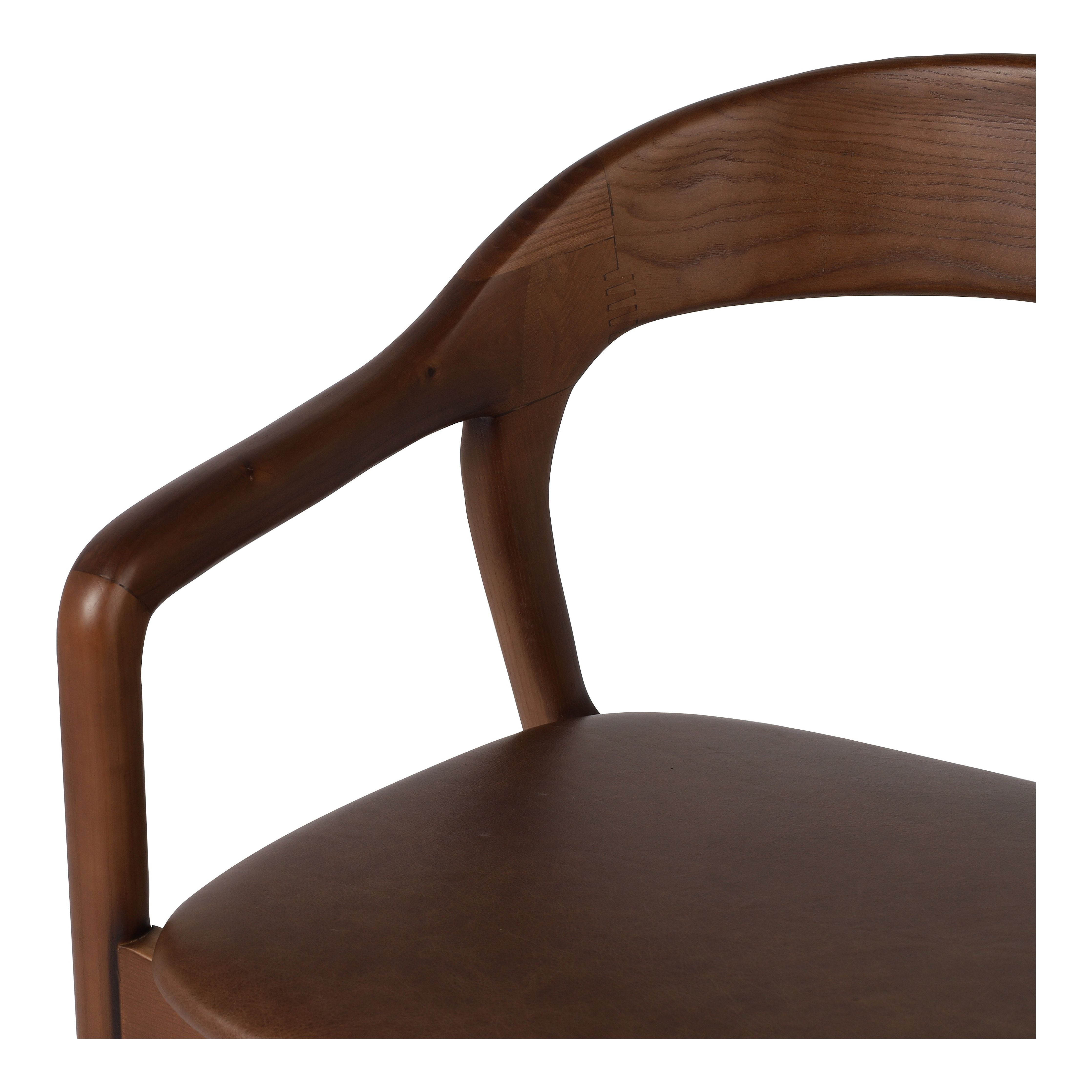 Featuring Amare Sonoma Coco Dining Armchair by Four Hands at Amethyst Home. Make it monochromatic. Inspired by simple Scandinavian styling, solid ash forms a shapely open frame for top-grain leather seating.
Overall Dimensions: 22"W x 22"L x 32"HColors: Umber Ash , Sonoma CocoMaterials: Solid Ash , Top Grain LeatherWeight: 13.89
Seat Depth: 17.25"Seat Height: 19"Arm Height from Floor: . Amethyst Home provides interior design, new construction, custom furniture and area rugs in the Omaha metro area