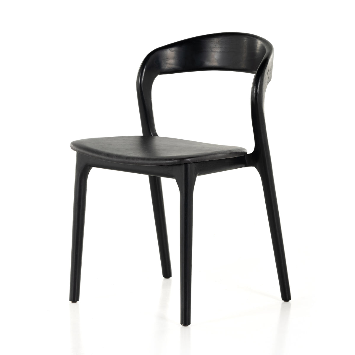 Amare Sonoma Chaise de salle à manger noire | expédition le 18/12/2023