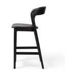 Featuring Amare Sonoma Black Bar + Counter Stool by Four Hands at Amethyst Home. Modern monochrome, perfectly sized for the counter. Inspired by simple Scandinavian styling, black-finished solid ash forms a shapely open frame for black top-grain leather seating.
Overall Counter Stool Dimensions: 19"w x 22"d x 39"hOverall Bar Stool Dimensions: 19"w x 22"d x 43"hColors: Black , Sonoma B. Amethyst Home provides interior design, new construction, custom furniture and area rugs in the Boston metro area