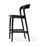 Featuring Amare Sonoma Black Bar + Counter Stool by Four Hands at Amethyst Home. Modern monochrome, perfectly sized for the counter. Inspired by simple Scandinavian styling, black-finished solid ash forms a shapely open frame for black top-grain leather seating.
Overall Counter Stool Dimensions: 19"w x 22"d x 39"hOverall Bar Stool Dimensions: 19"w x 22"d x 43"hColors: Black , Sonoma . Amethyst Home provides interior design, new construction, custom furniture and area rugs in the Houston metro area