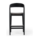 Featuring Amare Sonoma Black Bar + Counter Stool by Four Hands at Amethyst Home. Modern monochrome, perfectly sized for the counter. Inspired by simple Scandinavian styling, black-finished solid ash forms a shapely open frame for black top-grain leather seating.
Overall Counter Stool Dimensions: 19"w x 22"d x 39"hOverall Bar Stool Dimensions: 19"w x 22"d x 43"hColors: Black , So. Amethyst Home provides interior design, new construction, custom furniture and area rugs in the Laguna Beach metro area