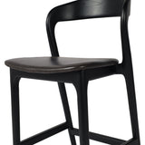 Featuring Amare Sonoma Black Bar + Counter Stool by Four Hands at Amethyst Home. Modern monochrome, perfectly sized for the counter. Inspired by simple Scandinavian styling, black-finished solid ash forms a shapely open frame for black top-grain leather seating.
Overall Counter Stool Dimensions: 19"w x 22"d x 39"hOverall Bar Stool Dimensions: 19"w x 22"d x 43"hColors: Black , Sonoma Bl. Amethyst Home provides interior design, new construction, custom furniture and area rugs in the Miami metro area