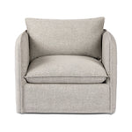 Featuring Andre Alessi Slate Outdoor Swivel Chair by Four Hands at Amethyst Home. An outdoor interpretation of an indoor silhouette. This 360-degree outdoor swivel chair offers a clean, contemporary feel with relaxed casual comfort. The seat and loose back cushions feature removable, washable slipcovers with a simple flange detail. Sustainably made with. Amethyst Home provides interior design, new home construction design consulting, vintage area rugs, and lighting in the Newport Beach metro area.