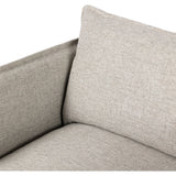 Featuring Andre Alessi Slate Outdoor Swivel Chair by Four Hands at Amethyst Home. An outdoor interpretation of an indoor silhouette. This 360-degree outdoor swivel chair offers a clean, contemporary feel with relaxed casual comfort. The seat and loose back cushions feature removable, washable slipcovers with a simple flange detail. Sustainably made with zero wa. Amethyst Home provides interior design, new home construction design consulting, vintage area rugs, and lighting in the Tampa metro area.