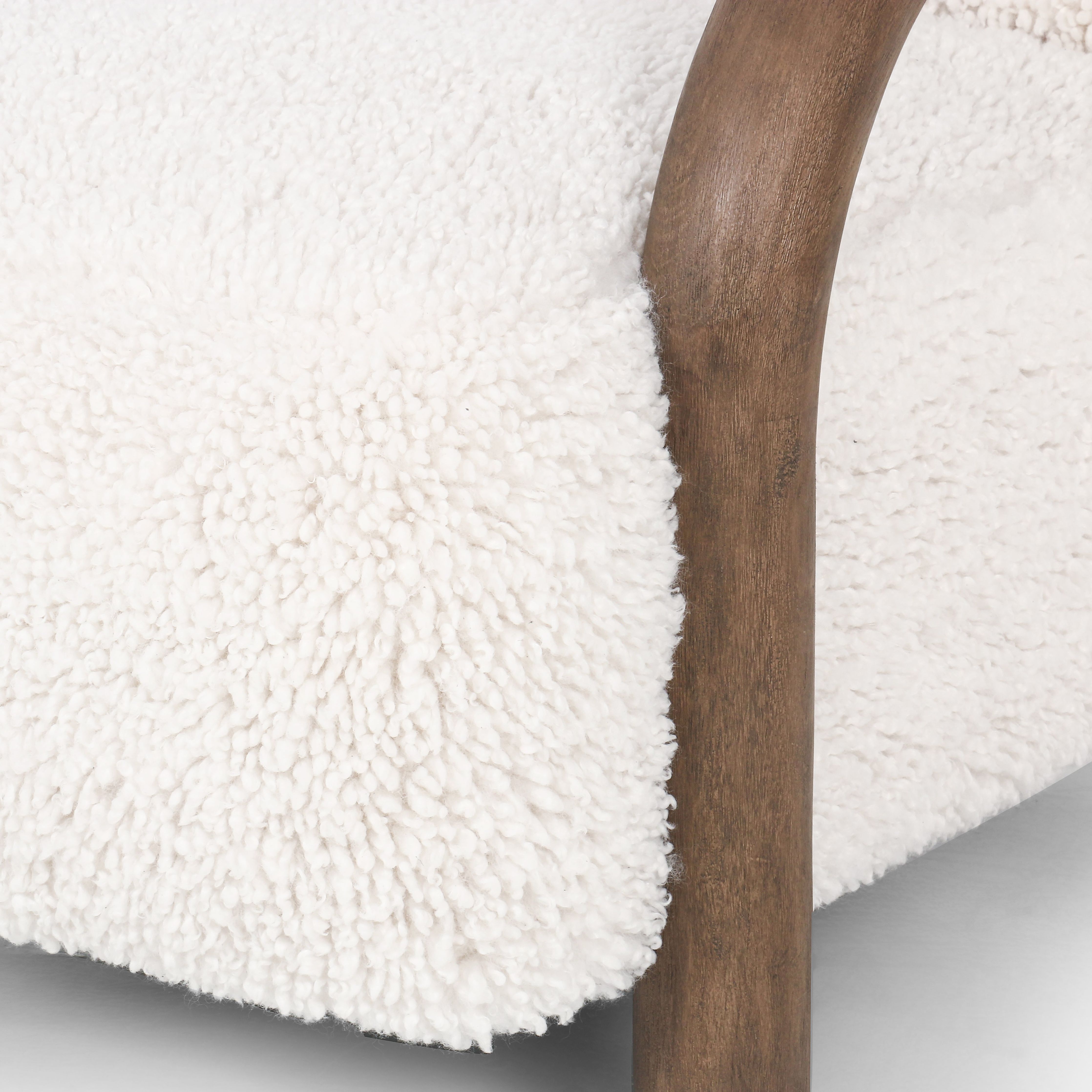 Featuring Aniston Andes Natural Chair by Four Hands at Amethyst Home. This versatile accent chair is upholstered in a faux Mongolian shearling with a textural high pile. A contrasting, chunky parawood frame hugs the seat and is wire-brushed for a warm, vintage feel.Overall Dimensions: 30.50"W x 40"L x 32"H
Collection: KensingtonColors: Andes Natural ,Distressed NaturalMaterials: 10. Amethyst Home provides interior design, new construction, custom furniture, and area rugs in the Seattle metro area.