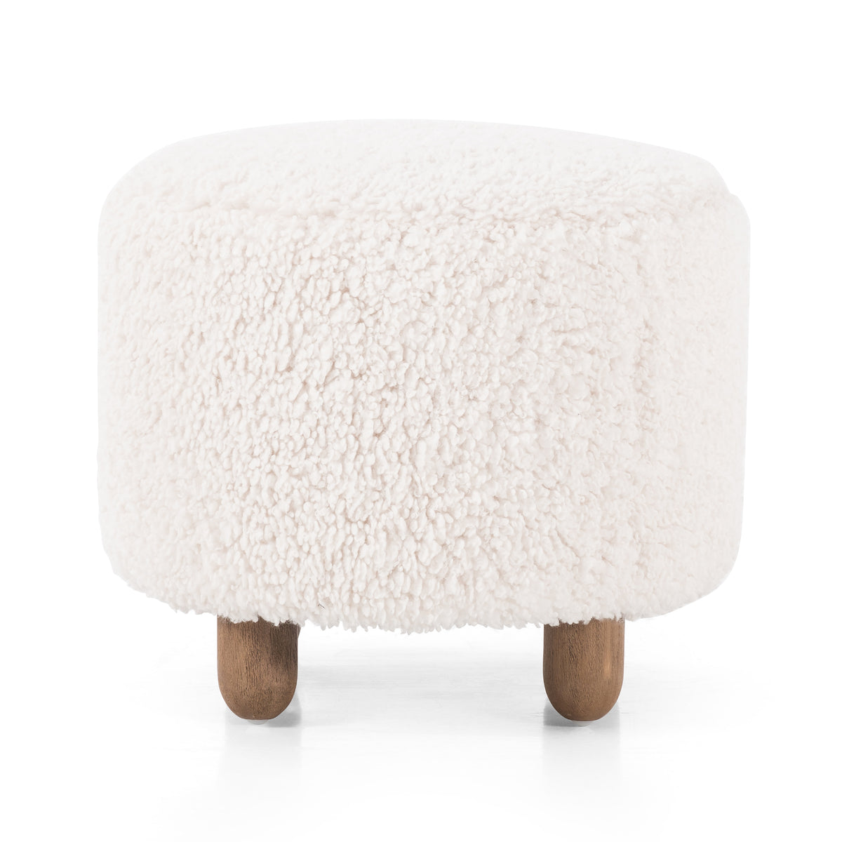 Aniston Andes Natural Ottoman | ready to ship!