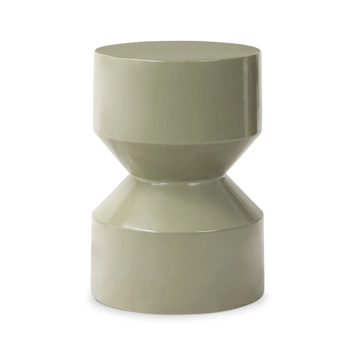 Ara Moss Lacquered Concrete End Table | shipping 09/11/2025