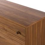 Featuring Arturo Natural Walnut 6 Drawer Dresser by Four Hands at Amethyst Home. Inspired by campaign-style furniture of the 1800s â€” packable pieces first designed for traveling military use â€” a simply shaped dresser of natural walnut features a subtly inset top and rounded legs, finished with wooden hardware.
Collection: WallisColors: Natural Walnut ,Natu. Amethyst Home provides interior design, new home construction design consulting, vintage area rugs, and lighting in the Austin metro area.