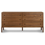 Featuring Arturo Natural Walnut 6 Drawer Dresser by Four Hands at Amethyst Home. Inspired by campaign-style furniture of the 1800s â€” packable pieces first designed for traveling military use â€” a simply shaped dresser of natural walnut features a subtly inset top and rounded legs, finished with wooden hardware.
Collection: WallisColors: Natural Walnut ,Natur. Amethyst Home provides interior design, new home construction design consulting, vintage area rugs, and lighting in the Miami metro area.
