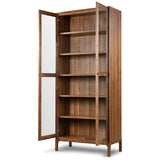 Featuring Arturo Natural Walnut Cabinet by Four Hands at Amethyst Home. Framed panels, softened corners and tapered spindle legs speak to the vintage European inspiration behind this spacious cabinetry style. Made from natural-finished walnut and walnut veneer.
Collection: WallisColors: Natural Walnut ,Natural Walnut Veneer ,Tempered GlassMaterials: Soli. Amethyst Home provides interior design, new home construction design consulting, vintage area rugs, and lighting in the Laguna Beach metro area.