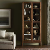 Featuring Arturo Natural Walnut Cabinet by Four Hands at Amethyst Home. Framed panels, softened corners and tapered spindle legs speak to the vintage European inspiration behind this spacious cabinetry style. Made from natural-finished walnut and walnut veneer.
Collection: WallisColors: Natural Walnut ,Natural Walnut Veneer ,Tempered GlassMaterials: Solid Walnu. Amethyst Home provides interior design, new home construction design consulting, vintage area rugs, and lighting in the Miami metro area.