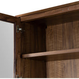Featuring Arturo Natural Walnut Cabinet by Four Hands at Amethyst Home. Framed panels, softened corners and tapered spindle legs speak to the vintage European inspiration behind this spacious cabinetry style. Made from natural-finished walnut and walnut veneer.
Collection: WallisColors: Natural Walnut ,Natural Walnut Veneer ,Tempered GlassMaterials: Solid Walnu. Amethyst Home provides interior design, new home construction design consulting, vintage area rugs, and lighting in the Tampa metro area.