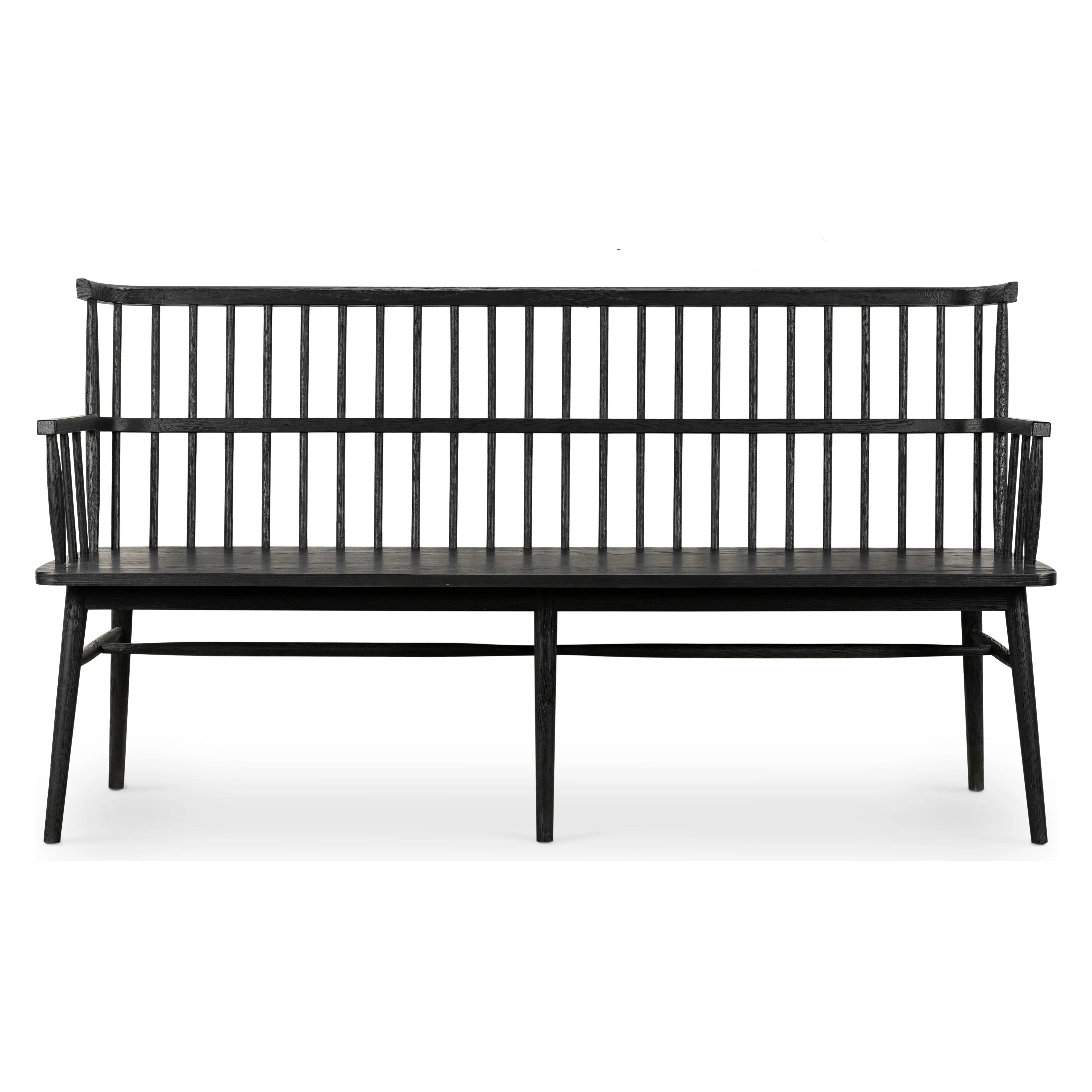 Featuring Aspen Black Oak Large Bench by Four Hands at Amethyst Home. no descriptionOverall Dimensions: 66"W x 21.75"L x 35.50"H
Collection: BelfastColors: Black Oak ,Black Oak VeneerMaterials: Solid Oak ,Oak Veneer Weight: 48.5 lbs. Amethyst Home provides interior design, new home construction design consulting, vintage area rugs, and lighting in the Park City metro area.