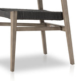 Featuring Audra Grey Outdoor Dining Chair by Four Hands at Amethyst Home. no descriptionOverall Dimensions: 19.75"W x 22.50"L x 32.75"H
Collection: HalstedColors: Grey Eucalyptus ,Slate Grey RopeMaterials: FscÂ® Eucalyptus ,98% Pp, 2% Pl Weight: 11.02 lbsSeat Depth: 17.75"Seat Height: 18.25"Seat Construction: Other. Amethyst Home provides interior design, new construction, custom furniture, and area rugs in the Des Moines metro area.