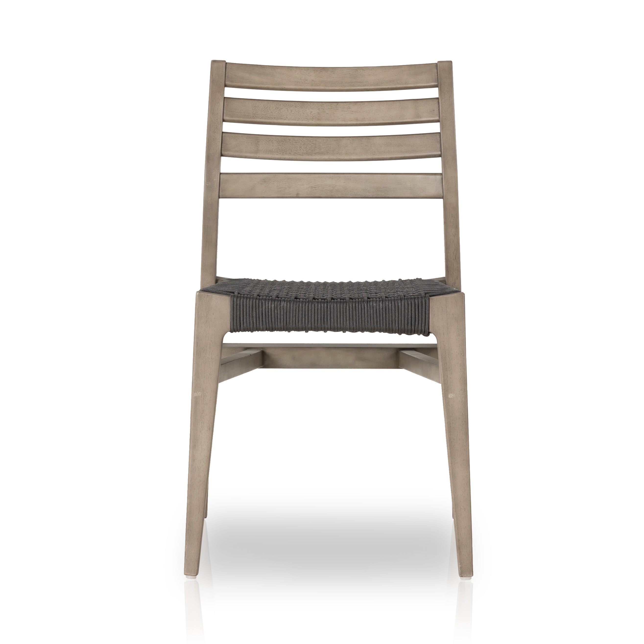 Featuring Audra Grey Outdoor Dining Chair by Four Hands at Amethyst Home. no descriptionOverall Dimensions: 19.75"W x 22.50"L x 32.75"H
Collection: HalstedColors: Grey Eucalyptus ,Slate Grey RopeMaterials: FscÂ® Eucalyptus ,98% Pp, 2% Pl Weight: 11.02 lbsSeat Depth: 17.75"Seat Height: 18.25"Seat Construction: Other. Amethyst Home provides interior design, new construction, custom furniture, and area rugs in the Monterey metro area.