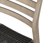 Featuring Audra Grey Outdoor Dining Chair by Four Hands at Amethyst Home. no descriptionOverall Dimensions: 19.75"W x 22.50"L x 32.75"H
Collection: HalstedColors: Grey Eucalyptus ,Slate Grey RopeMaterials: FscÂ® Eucalyptus ,98% Pp, 2% Pl Weight: 11.02 lbsSeat Depth: 17.75"Seat Height: 18.25"Seat Construction: Other. Amethyst Home provides interior design, new construction, custom furniture, and area rugs in the Park City metro area.