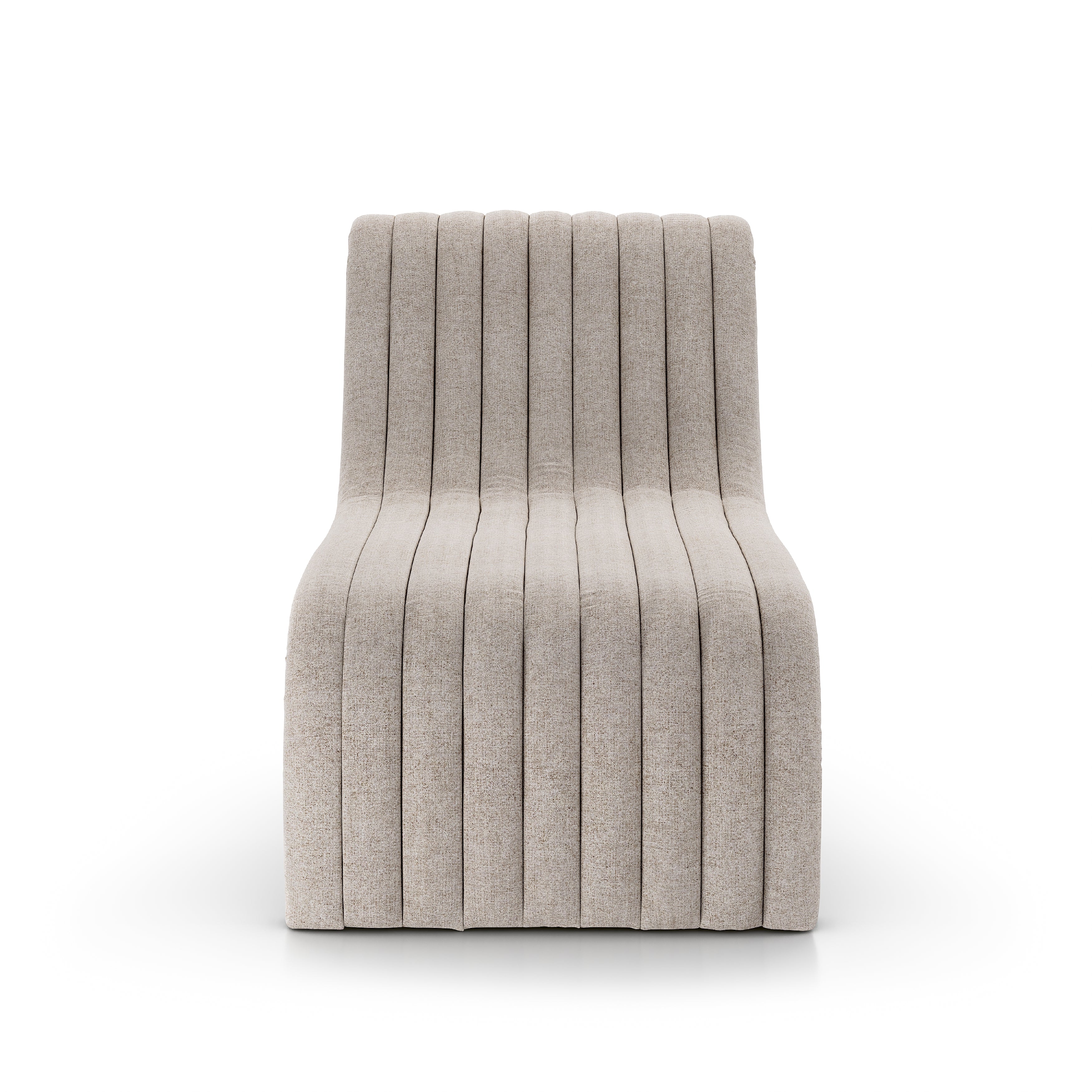 Featuring Augustine Orly Natural Chaise Lounge by Four Hands at Amethyst Home. A modern take on classic chaise, textural polyester seating with a subtle herringbone pattern adopts dramatic linear channeling for texture and comfort alike.Overall Dimensions: 26.50"W x 74"L x 33"H
Collection: GraysonColors: Orly NaturalMaterials: 100% Polyester Weight: 114.64 lbs. Amethyst Home provides interior design, new construction, custom furniture, and area rugs in the Los Angeles metro area.