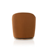Featuring Aurora Patton Burnish Swivel Chair by Four Hands at Amethyst Home. Intriguing while inviting. Drum-style seating is upholstered in a soothing and warm rust umber hue. A swivel base of natural parawood places a fresh spin on a feminine form.Overall Dimensions: 26"W x 31.50"L x 31"H
Collection: WestgateColors: Distressed Natural ,Patton BurnishMaterials: Solid Parawood ,100. Amethyst Home provides interior design, new construction, custom furniture, and area rugs in the Seattle metro area.