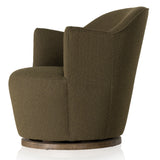 Featuring Aurora Swivel Chair by Four Hands at Amethyst Home. Petite & designed for comfort -- a chic swivel for a living room or tucked in a corner.
Overall Dimensions: 26"W x 32"L x 31"HColors: Distressed Natural , Fiqa Boucle OliveMaterials: Solid Parawood , 100% PolyesterWeight: 48.5Volume: 18.5Seat Depth: 22"Seat Height: 17.50"Arm Height from Floor: 26"Arm Height from Seat: 8.. Amethyst Home provides interior design, new construction, custom furniture and area rugs in the Charlotte metro area