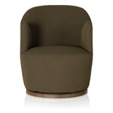 Featuring Aurora Swivel Chair by Four Hands at Amethyst Home. Petite & designed for comfort -- a chic swivel for a living room or tucked in a corner.
Overall Dimensions: 26"W x 32"L x 31"HColors: Distressed Natural , Fiqa Boucle OliveMaterials: Solid Parawood , 100% PolyesterWeight: 48.5Volume: 18.5Seat Depth: 22"Seat Height: 17.50"Arm Height from Floor: 26"Arm Height from Seat: 8.. Amethyst Home provides interior design, new construction, custom furniture and area rugs in the Charlotte metro area