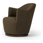 Featuring Aurora Swivel Chair by Four Hands at Amethyst Home. Petite & designed for comfort -- a chic swivel for a living room or tucked in a corner.
Overall Dimensions: 26"W x 32"L x 31"HColors: Distressed Natural , Fiqa Boucle OliveMaterials: Solid Parawood , 100% PolyesterWeight: 48.5Volume: 18.5Seat Depth: 22"Seat Height: 17.50"Arm Height from Floor: 26"Arm Height from Seat: 8. Amethyst Home provides interior design, new construction, custom furniture and area rugs in the Des Moines metro area