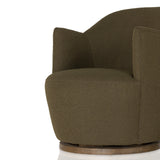 Featuring Aurora Swivel Chair by Four Hands at Amethyst Home. Petite & designed for comfort -- a chic swivel for a living room or tucked in a corner.
Overall Dimensions: 26"W x 32"L x 31"HColors: Distressed Natural , Fiqa Boucle OliveMaterials: Solid Parawood , 100% PolyesterWeight: 48.5Volume: 18.5Seat Depth: 22"Seat Height: 17.50"Arm Height from Floor: 26"Arm Height from Seat: 8.50"S. Amethyst Home provides interior design, new construction, custom furniture and area rugs in the Miami metro area