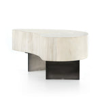 Featuring Avett Bleached Coffee Table Tall Piece by Four Hands at Amethyst Home. Natural beauty - total novelty. A thick slab of bleached, oyster-cut Guanacaste forms a tall, kidney-shaped coffee table. Visible rings speak to woods' natural graining, while a dark gunmetal-finished base provides clean contrast to the whole look.Overall Dimensions: 49.50"W x 24"L x 15.75"H
Collect. Amethyst Home provides interior design, new construction, custom furniture, and area rugs in the Des Moines metro area.